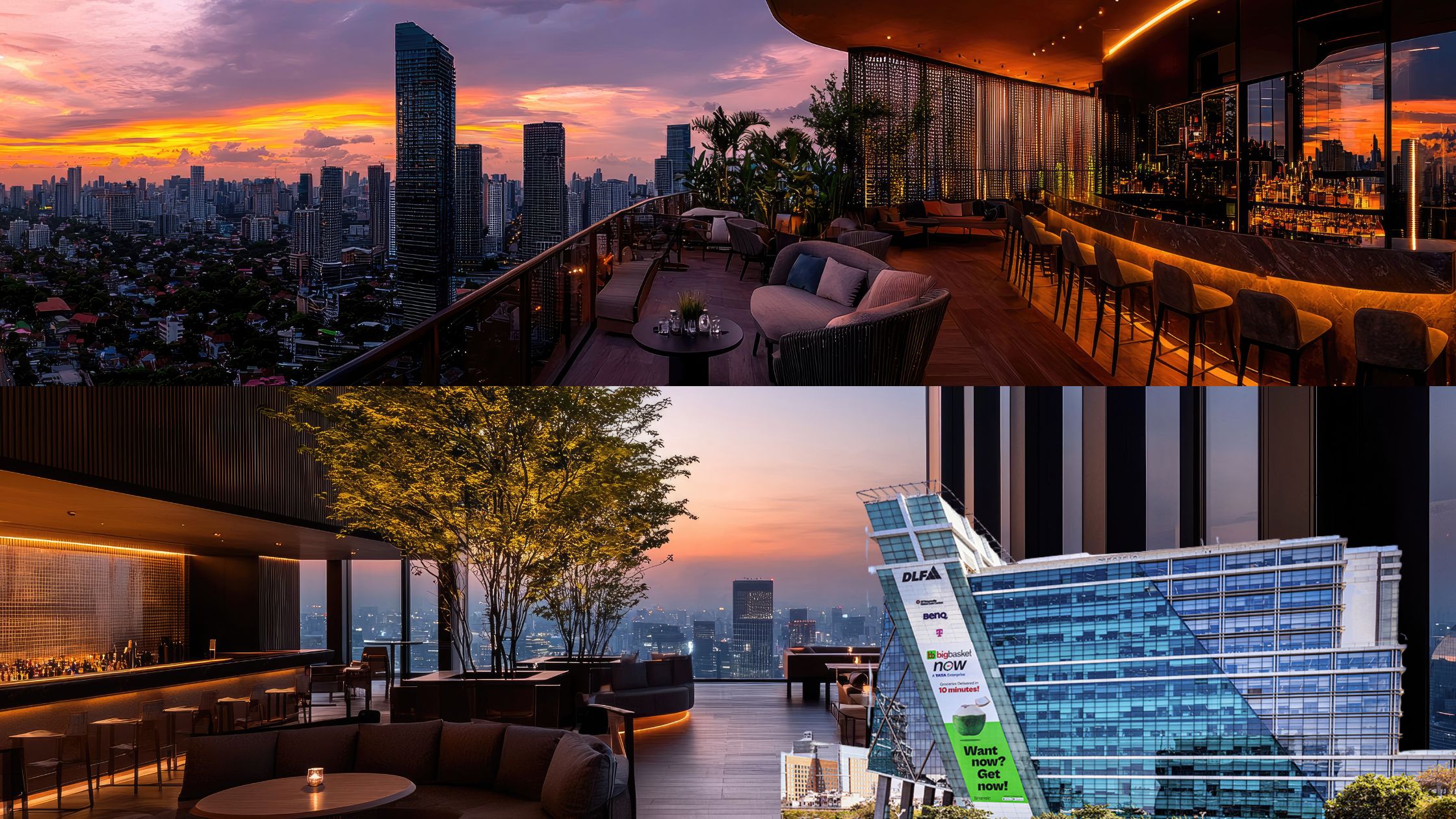 Best European Bars with Rooftop Views in Gurgaon: Chic Nights, Great Drinks & Continental Vibes